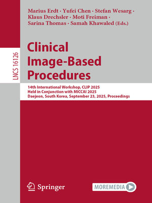 cover image of Clinical Image-Based Procedures